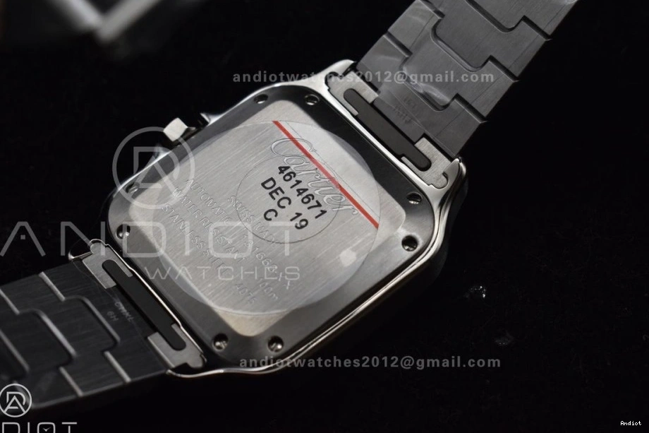 on YG SS SS White de Cartier Edition Dial 1096 MIYOTA SmartLinks BVF Bracelet YG Sporty V 1:1 9015 Santos Best 35mm 0705